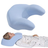 Back Sleeping Training Pillow, Memory Foam Beauty Pillow with Adjustable Height, Neck & Shoulder V1107-115-98498