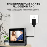 Wireless Visual Intercom Doorbell With Hd Screen V728-LP1005007477043061