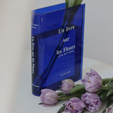 Clear Book Vase, Flower Vase for 2023 New Artistic & Modern Cultural Flavor Decorative Acrylic Cute V1369-AZ3-W-07206