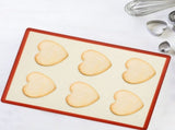 6 Pcs Silicone Baking Mats Nonstick Oven Liners for Kitchen Cooking Pan Accessories Reusable V1369-AZ3-W-17497