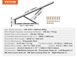 Bed Lift 59x71 in Compatible Bed Size 154 lbs Load DIY Wall Bed Hardware V952-CXSJQ1200MM6MX09VV0