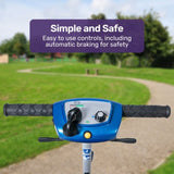 EQUIPMED Ultra-Lightweight Folding Electric Mobility Scooter, 19kg with Battery Removed, 120kg V219-HMBMSCEQPL1BA