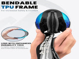 OutdoorMaster Ski Goggles with Cover Snowboard Snow Goggles OTG Anti-Fog -100% UV Protection-OM-18 XFOM-SG18PC-BK