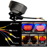 LED Motorcycle Tail Light Integrated Turn Signal,LED Brake Light,Driving Light With Waterproof V1188-MS-227-1208