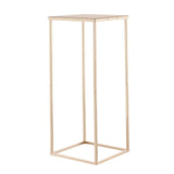 Wedding Flower Stand, 10PCS 60cm Column Flower Stand, Floral Stands with Metal Laminate, Gold V952-HLHJLFT10J60IFM47001V0