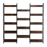 VEVOR Metal Bookshelf Rustic Bookshelf 14-Tier for Living room Bedroom & Office V952-JSSJZFXJSM14F3DI3V0
