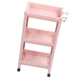 Bathroom Floor Storage Shelf Multi Layer Stable Durable Standing Shelf Unit Freestanding Corner Rack V1294-YM0901-3112230061915