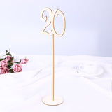 table number stands Wood Table Marking General Users Home Decoration 30pcs V1370-AZ4-19554