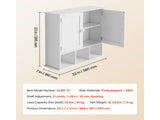 Bathroom Wall Cabinet, 2 Doors & Adjustable Shelf, Over the Toilet Storage Medicine Cabinet Wall V952-BDMJG2JYJGBSOYU70001V0