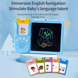 Talking Tablet,2-in-1 English Speaking Flashcards & Interactive Drawing Tablet for Language V1369-AZ3-W-21526