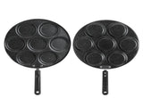 7 Holes Frying Pan Non Stick Fried Eggs Cooking Pan Burger Mold Household Kitchen Cookware V1369-AZ3-W-15547