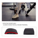 1 Pc Sit Up Board Cotton Foldable Back Support for Home Gym Workout Equipment V1192-AZ-W-25236