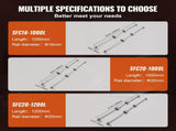 Linear Guide Rail Set, SFC20 1200mm, 2 PCS7.2 in/1200 mm SFC20 Guide Rails PCS SC20 Slide Blocks V952-ZXH20MM1200MM30G9V0
