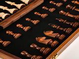 Chess Set Wooden Chess Foldable Chess Board Wooden Chess Set Portable Chess Game, Travel Chess Board V1369-AZ3-W-16029