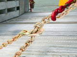 Transport Binder Chain, 2222 kg Working Load Limit, 5/16''x20' G80 Tow Chain Tie Down with Grab V952-ZGTLJZMGDXZYJQB0WV0