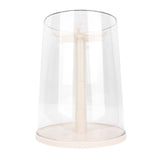Doll Rotating Clear Display Case Transparent Figures Doll Protective Storage Box for Doll Collection V1294-YM0901-3117250088711