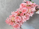 Wedding Dining Table Flower Centerpiece Floral Wedding Centerpieces for Tables Runner Artificial V1294-YM0523-220323HJ01-5