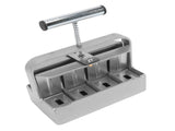 Soil Blocker with Comfortable Handle Manual 8 Cell Soil Block Maker for Outdoor Plants Gardening V1294-YM0703-3111230062411