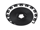 Landscape Edging, 3000 x 4 cm Plastic Garden Border Edging with 120 Spikes, No Dig, Flexible Lawn V952-SLPZ100FT15I7OUMN001V0