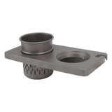 Hair Blow Dryer Holder Organizer Wall Mounted Aluminum Alloy for Bathroom Indoor V1294-YM0521-3112220092711