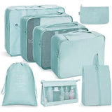 Packing Cubes for Suitcase Waterproof Travel Organizer Bags Set V1263-JX-4327