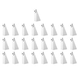 (25 pcs) White Aluminum Gutter Wedge for 5 Inch K-Style Gutters- Use to Level Your Rain Gutters When V1192-AZ-W-7137