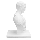 Bust Statue Pen Holder Multi Functional Resin Funny Sculpture Pencil Holder for Office Home V1294-YM0901-3115250007011