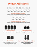 VEVOR Solar Pool Heater 1235 x 3100mm Aboveground & Inground Pool Heating System V952-QGKWX1J48120ANXOP001V0