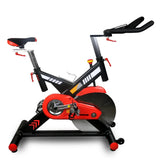 Semi-Commercial Spin Bike- Flywheel Exercise Bike For Home & Gym Workouts V1409-SB-P40554-WT