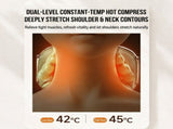 4D Bionic Hand Neck and Shoulder Massager with Silicone Massage Nodes, Ergonomic Cervical Relaxation V1341-ZY-PZWFAHJG-WHITE