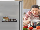 Magnetic Spice Rack for Refrigerator, Metal Strong Magnet Shelf, Space Saving Spice Organizer, Home V1189-WXFWAL-20260319-00651