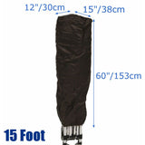 210D Oxford Fabric Stall Tent Cover Dust Cover of Protection Waterproof Cm, 3038153cm V1237-MS-626-135