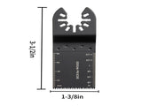 100PCS Oscillating Saw Blades, Quick Release Multitool Blades Kit, HCS Tool Blades for Wood Plastic, V952-BDGJDPG100PCSS199V0