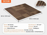 Carpet Tiles Reusable, 24"x 24"Carpet Squares With Padding Attached, Soft Padded Carpet Tiles, Easy V952-KCXFKDT2424YO1I6PV0