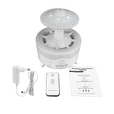Mini Mushroom Simulate Raindrops Aroma with Colorful Light Remote Control Desktop V1294-YM0901-3113230315711