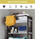 CARLA HOME 3-Tier Over Washing Machine Storage Rack Laundry Shelf Organizer for Bathroom or Toilet LSB-36200