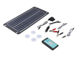 30W Solar Panel Kit Dual USB Type C DC Solar Charging Panel with MPPT Waterproof 12V 24V Controller V1294-YM0901-3111240071511