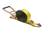 Ratchet Straps, 50.8 mm x 9.1 m, Heavy Duty Tie Down Straps with Double J Hook, 4536 kg Break V952-SJGJLD2X304JSMY7Z001V0