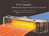 Auxiliary heater, small solar electric heater for home, office or workspace use V1188-MS-313-0612
