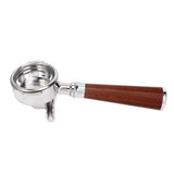 58mm Coffee Portafilter Coffee Machine Filter Coffee Machine Replacement Parts with Wooden Handle V1294-YM0523-3113220050311