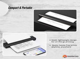 Tooleroo Portable A4 Thermal Printer Black Paper Kit - Wireless and Inkless V238-SUPDZ-40903251296336