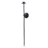 Wall Mount Candle Holder European Style Metal Spiral Candlestick Holder for Porch Bedroom Dining V1294-YM0901-3115250004612