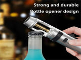 Plasma Lighter, Outdoor Windproof Lighter with Bottle Opener,Outdoor Straight Flame for Camping and V1366-AZ2-W-11455