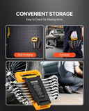VEVOR Combination Wrench Set 8-Piece Metric 8 mm to 19 mm with Organizer Rack V952-ZXBSTZGDK8PCTOFDPV0