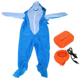 Innovative 190T Waterproof Polyester Cloth Inflatable Costume for Festivals Halloween PartyBlue V1294-YM0901-3117200131812