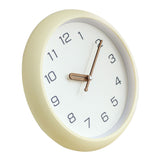 12 Inch Silent Quartz Decorative Wall Clock Non Ticking Battery Operated Round Easy to Read for Home V1294-YM0901-3115240111112