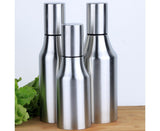 500ML 750ML 1000ML Stainless Steel Oil Vinegar Bottle Container Sauce Dispenser-Silver 750ML V1263-JX-291
