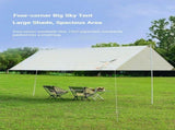 ONEFOREST Ultralight Portable Camping 3-in-1 Set with White Canopy, Tote Bag Integrated Outdoor V1221-XM-LB4970-ZS136