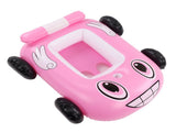 Summer Inflatable Fire Boat Car Shaped Babies Swim Float Boat Pool Float For Kids Pink V1294-YM0703-3111230028313