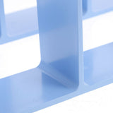 Acrylic Blue Book Holder for Desktop and Bookshelf Accessories with Fine Workmanship V1366-AZ2-W-18776